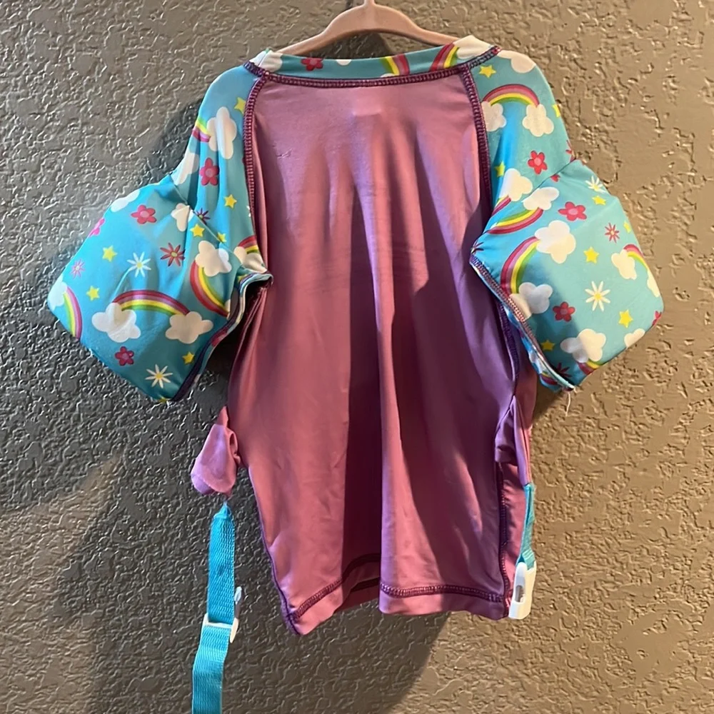 Swimways Float Top Pool Water Wear Safety Swim Girls 4-6